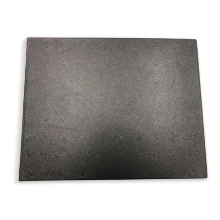 Libro ospiti Night in pelle saffiano nero - Conti Borbone - fronte