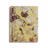Album foto Jerome in carta marmorizzata color marrone, beige, giallo e bianco - Conti Borbone - standard