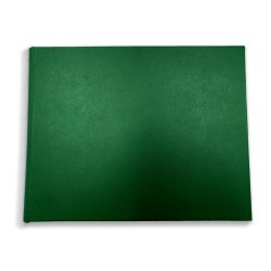 豪華綠 Saffiano 皮革留言簿 Forest - Conti Borbone - 正面