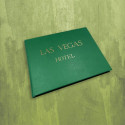 Lujoso libro de visitas Forest de piel saffiano verde - Conti Borbone - muestra