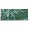 Luxury green saffiano leather guest book Forest - Conti Borbone - end papers