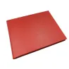 Lussuoso libro ospiti Sun in pelle saffiano rosso - Conti Borbone - prospettiva