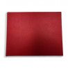 Luxury red saffiano leather guest book Sun - Conti Borbone - front