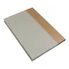 Libro ospiti Beige in mezza pelle beige e carta pergamena antichizzata - Conti Borbone - Brand