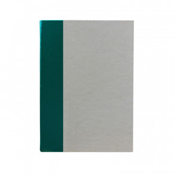 Libro ospiti Pino in mezza pelle verde e carta pergamena antichizzata - Conti Borbone