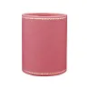 Portapenne in pelle Fuxia - Conti Borbone - porta penne in pelle di vitello fuxia decorazione in oro 90