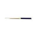 Bluette Ledermesser - Conti Borbone - Papiermesser aus blauem Kalbsleder