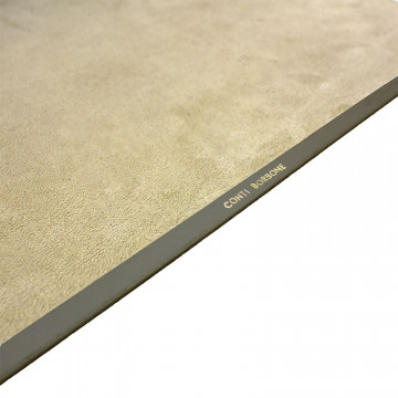 Graphite leather desk pad, gray calf leather - Conti Borbone - Customizable mat - Brand
