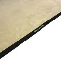 Sous-main en cuir anthracite, cuir de veau gris - Conti Borbone - Tapis personnalisable - Marque
