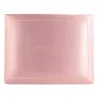Cofanetto pelle Camelia in pelle di vitello liscio rosa - Conti Borbone - decorazione in oro - stampatello - alto