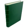 Album foto pelle Pino - Conti Borbone - Pelle di vitello verde - Standard - dorso