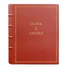 Album foto pelle Corallo - Conti Borbone - Pelle di vitello rosa - Standard - 27 - stampatello