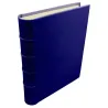 Album foto pelle Bluette - Conti Borbone - Pelle di vitello blu - Standard - dorso