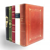 Gettacarte libri finti in pelle  - Conti Borbone - Milano Italia
