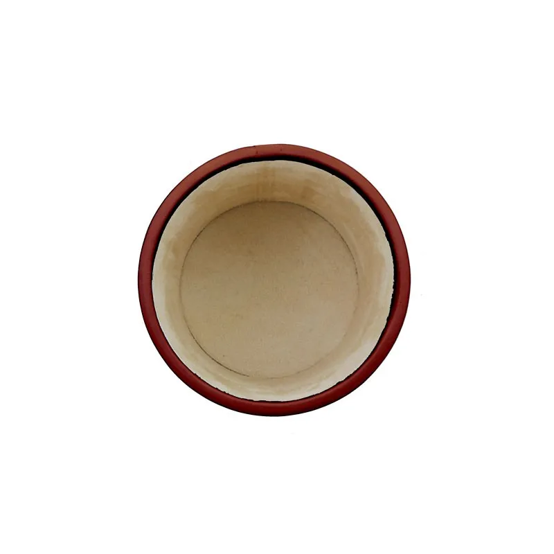 Portapenne in pelle Rubino - Conti Borbone - porta penne in pelle di vitello bordeaux alto
