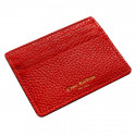 Porte-cartes en cuir Lipstick - porte-cartes en cuir de vachette rouge - Conti Borbone - brand