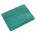 Porte-cartes en cuir émeraude - porte-cartes en cuir de vachette vert - Conti Borbone - brand