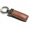 Nocciola leather keyring, in real brown cowhide - Conti Borbone - brand