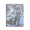 Album foto in carta marmorizzata blu azzurro bianco Susan - Conti Borbone - standard fronte