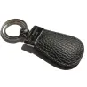 Portachiavi pelle Corvino, in vera pelle bovina di colore nero - Conti Borbone - brand