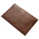Funda de pasaporte de piel Nocciola, portadocumentos de piel auténtica de vacuno marrón - Conti Borbone - brand