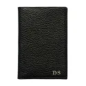Rabenleder-Reisetasche, schwarzes Rindsleder Dokumententasche - Conti Borbone - Blockschrift