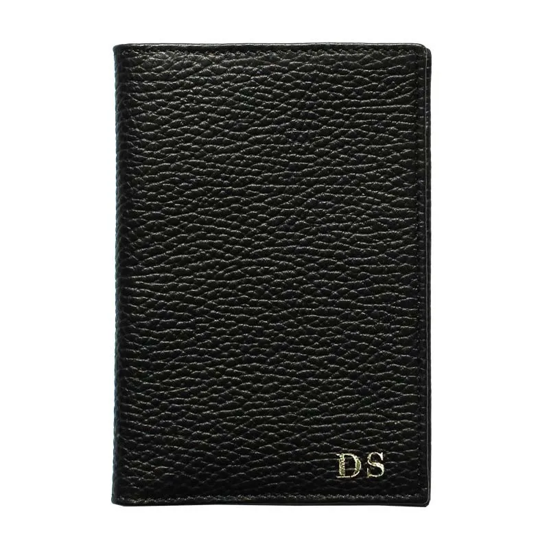 Rabenleder-Reisetasche, schwarzes Rindsleder Dokumententasche - Conti Borbone - Blockschrift