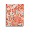 Photo album Samira in marbled paper beige, pink, brown and red - Conti Borbone - standard