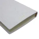 Agenda en cuir Ghiaccio, couleur blanc avec décoration - Conti Borbone - Milan - made in Italy - Marque