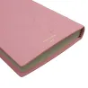 Diario in pelle Camelia colore rosa con decorazione - Conti Borbone - Milano - brand