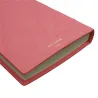 Diario in pelle Fuxia colore rosa con decorazione - Conti Borbone - Milano - brand