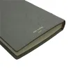 Diario in pelle Graffite colore grigio con decorazione - Conti Borbone - Milano - brand