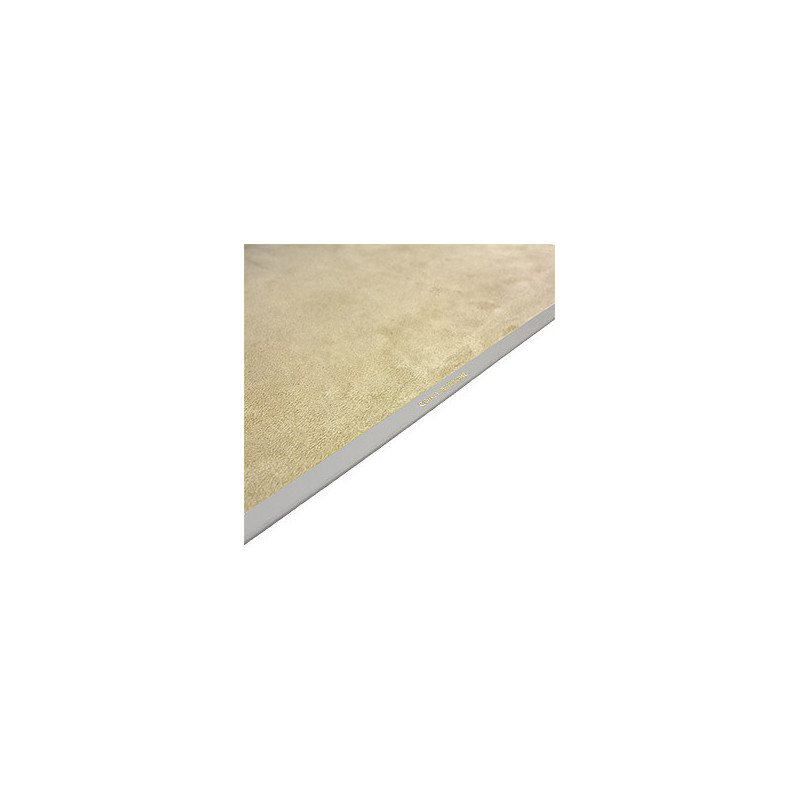 Ice leather desk pad, white calf leather - Conti Borbone - Customizable mat - brand