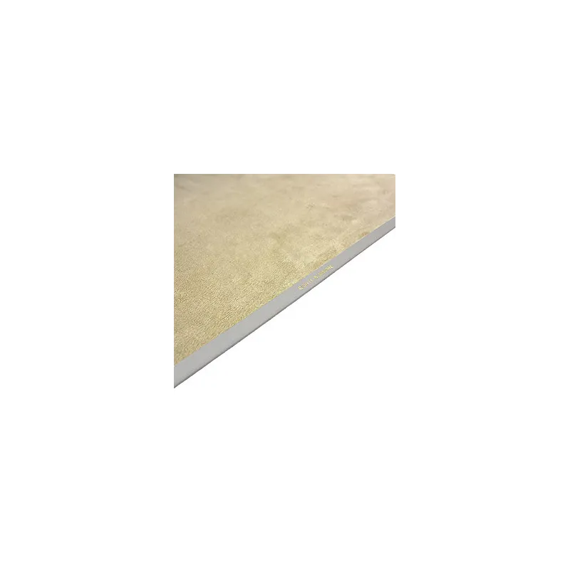 Ice leather desk pad, white calf leather - Conti Borbone - Customizable mat - brand