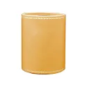 Étui à stylos en cuir Sun - Conti Borbone - Étui à stylos en cuir de veau jaune - décoration 90
