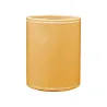 Portapenne in pelle Sun - Conti Borbone - porta penne in pelle di vitello giallo - decorazione 90