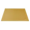 Sottomano pelle Ocra, pelle di vitello giallo - Conti Borbone - Tappetino personalizzabile - decorazione 90 - stampatello