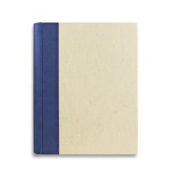 Bluette 相冊，配有藍色皮革書脊和羊皮紙 - Conti Borbone - 標準