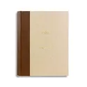 相簿 Cuoio 淺棕色皮革書脊和羊皮紙 - Conti Borbone - 斜體定制