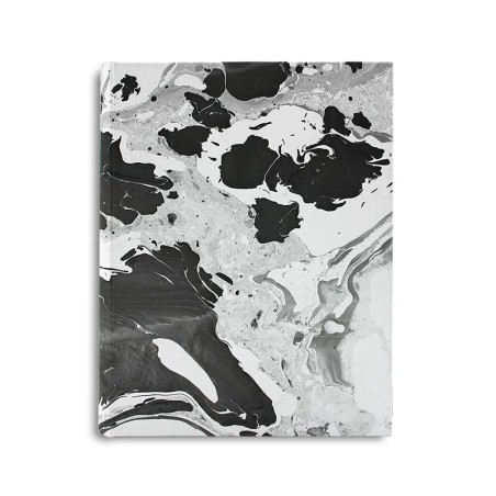 Album photo Perla en papier marbré gray et noir - Conti Borbone - standard