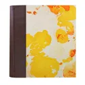 Photo album Cioccolato - leather and marbled paper - Conti Borbone