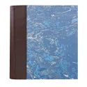 Photo album Cioccolato - leather and marbled paper - Conti Borbone