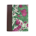 Photo album Cioccolato - leather and marbled paper - Conti Borbone
