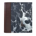 Photo album Cioccolato - leather and marbled paper - Conti Borbone