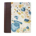 Photo album Cioccolato - leather and marbled paper - Conti Borbone