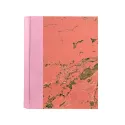Fotoalbum Camelia - Leder und marmoriertes Papier - Conti Borbone