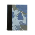 Fotoalbum Dark - Leder und marmoriertes Papier - Conti Borbone