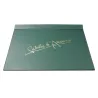 Sottomano Gabriele d'Annunzio realizzato a mano in similpelle verde - Conti Borbone -