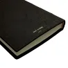 Diario in pelle Dark colore nero con decorazione - Conti Borbone - Milano brand