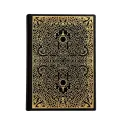Damasco Diary in black, customizable cowleather